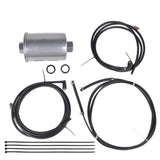 Supply Return & Vapor Nylon Fuel Lines Kit Tank To Mid for Chevy GMC C/K Classic 2500 3500 1998-2000 93463861