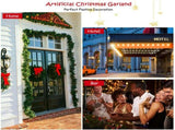 9 Feet Christmas Garland with LED Lights 67883191