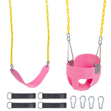 EVA Iron Swing Hanging basket swing combination Pink Baby Swing 40465256
