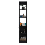 ZUN Parks Linen Bathroom Storage Cabinet with one Doors, Tall Bathroom Cabinet with 6 Shelves, for B200P188843