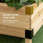 ZUN Wooden Planter、Flower shelf,Wood Planter Box 41704676