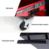 Four drawer rollingbox, cart with 4 wheels and drawers, large capacity detachable mobile W3267P309443