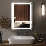 Bathroom Vanity Mirror with Light for Wall Smart LED 3224 Frame Makeup Mirror for Over Sink T3177P296178