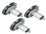 3pcs Deck Spindle 51537300 51530700 Replacement for Gravely ZTX 60'' ZT XL 60'' Ariens Ikon-XL 60'' 62659520
