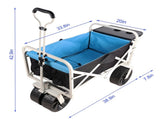 Folding Wagon Garden Shopping Beach Cart W227P193330