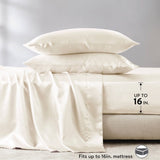 Satin Luxury Sheet Set Split King B035P294186