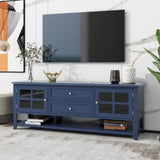 TV Stand for TVs up to 60'', Entertainment Center Multifunctional Storage Space, TV Cabinet WF309280AAC
