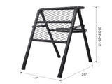 Foldable SUV Tire Ladder Adjustable Vehicle Access Step for Truck SUV RV Offroad 83230249