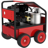 Commercial Hot Water Gas-Oil Fired Pressure Washer, 3.5 GPM, 4000 psi, Kohler engine, Direct Drive, W465106362