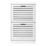 2-door louvered shoe cabinet 40186736