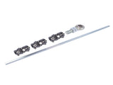 36" Steering Shaft Kit 3x 3/4DD Black U-Joints & Bearing Heim Joint Fit for GM Universal 64929850