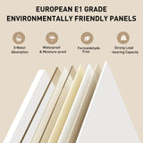 24" Wall-Mounted Bathroom Vanity with Sink, Floating Bathroom Storage Cabinet with Stone Resin W1573P211171