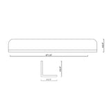 DAX Shelves Solid Surface B2702P226996