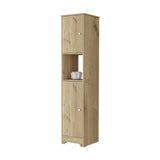 Charlotte Linen Cabinet, 2 Single Door Cabinet, Division, One Shelf B128P148896