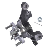 Front Left Steering Knuckle & Wheel Hub Bearing Assembly Fit for Chevy Aveo Aveo5 Pontiac G3 L4 1.6L 34030602