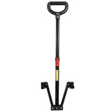 Heavy-Duty 360lb Capacity Foldable Utility Wagon All-Terrain Quiet Wheels, Adjustable Handle & Cup W321P297101