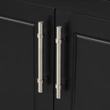 36" Bathroom Vanity with Sink, Multi-functional Bathroom Cabinet with Doors Drawers, MDF Frame WF319758AAB