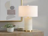Textured Dot Table Lamp B035122357