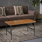 ZUN OCALA INDUSTRIAL WOOD + METAL COFFEE TABLE 60729.00