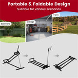 Multipurpose Mower Lift Jack - Ideal for Cleaning/Repairing Mowers/Tractors, Folded Size 48x19.5, 04479362