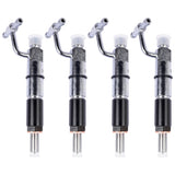 4PCS Fuel Injector 216-5478 239-0734 for Caterpillar 236B 246B 252B 256C 262B 277B 277C 287B 287C 06698236