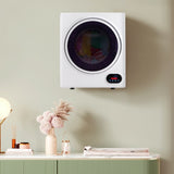 GYJ28-88-E Compact portable Household clothes Dryer 1.5CUFT Drum Dryer with LED display -White 120V 90579716
