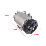 12V A/C Compressor with 5-Groove Pulley Fits for Can-Am Defender HD10 4x4 Limited DPS 2020-2023 UTV/ 61642211
