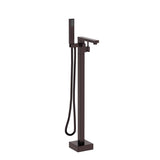 Freestanding Bathtub Faucet with Hand Shower W1533125019