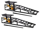 Auto Car Truck Service Ramps Lifts with Pedal, Garage Car Lift Ramps 5 Ton,Automotive W465P265966