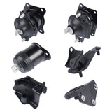 ZUN Set of 6 Engine Motor & Mount A4517 A4516 for Honda Accord 2.4L 2003-2007 Auto 05749091