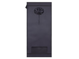 LY-120*60*180 Home Use Dismountable Hydroponic Plant Grow Tent with Window Black 30595919