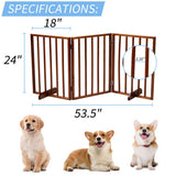 The Wooden Dog Fence Brown 64891025