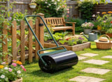 20-Inch Push Tow Behind Lawn Roller, Fillable with 10 Gal Water or Sand, Garden Roller for Sod 06801587