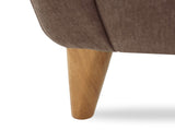 Accent chair reading chair comfy upholstered armchair modern chair with back pillow single sofa for W2308P462647