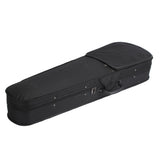 New 4/4 Acoustic Violin Case Bow Rosin Dark Blue 05020187