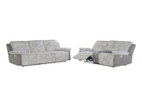 Bruni Grey Console Reclining Loveseat B201P299731