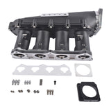 Ultra Race Intake Manifold Black Replacement for Honda Civic Si 2002-2005, Acura RSX TSX 2002-2006 69012544