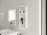 12" Bathroom Wall-Mounted Storage Rack, Float Mounting Design, W999P277165
