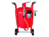20 Gallon Portable Air Sandblaster Sand Blaster Air Media Abrasive Blasting Tank Red 38297894