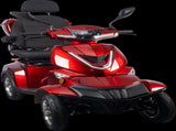 HS4W-A1R-N Heavy Duty 4 Wheel Mobility Scooters, Red Color W3787P445982