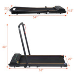 ZUN 0.75HP Single Function Electric Treadmill 94278007