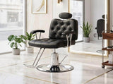 Barber Salon Chair for Hair Stylist, Height Adjustable Hydraulic Hair Reclining Salon Chairs, 360 W5797P553561