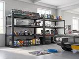 Heavy Duty Garage Storage Shelves, 2240 lbs Metal Adjustable Steel Shelving Rack, 40"W x 20"D x 27197887