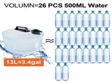 13L Outdoor Water Container, for Outdoor Camping, BBQ, Hiking, Mountain Climbing, Adventure, 13787985