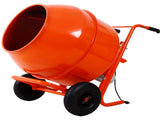 224L 8CUFT horizontal portable cement mixer,Wheel Barrow Portable Cement Concrete Mixer W465P183833