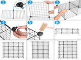 20-Cube Organizer Cube Storage Storage Shelves Wire Cube Storage Origami Shelves Metal Grid 30244313