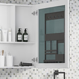 48'' W x 30'' H Surface Frameless Mirror Medicine, Beveled Mirror Edges Bathroom Medicine W2287P249193