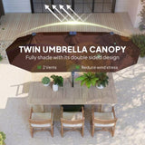 Cantilever Tilt Offset Patio Umbrella 14926696