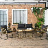 Pieces Patio Furniture Set 69750989