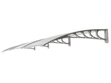 HT-300 x 100 Household Application Door & Window Rain Cover Eaves Transparent 59829794